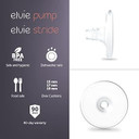 Elvie - Nipple Cushions - 15Mm - Soft Silicone To Enhance Fit For Improved Comfort And Efficiency - Accessories & Breastfeeding Essentials - Bpa Free, Dishwasher Safe - 2 Count
