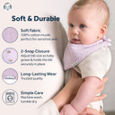Gerber Unisex Baby Muslin Bandana Bibs