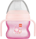 Mam Starter Cup (1 Count), Mam Sippy Cup, Drinking Cup With Extra-Soft Spill-Free Spout And Non-Slip Handles, For Girls 4+ Months, Five Ounces, Pink