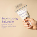 Lansinoh Breastmilk Storage Bags, 200 Count, Breast Milk Storage Bags For Feeding, Baby Essentials, 6 Oz. + Lansinoh Stay Dry Disposable Nursing Pads, Soft And Super Absorbent Breast Pads, 200 Count