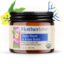 Motherlove Baby Hand & Knee Balm (1 Oz) Herbal Ointment For Crawling BabiesOrganic, Non-Gmo, & Cruelty Free