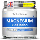 Naturally Mum - Magnesium Lotion For Kids & Babies [Natural & Safe] - Juniors Bedtime Lotion - Magnesium Sleep Cream For Kids & Babies - For Toddlers - Lavender & Chamomile