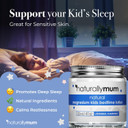 Naturally Mum - Magnesium Lotion For Kids & Babies [Natural & Safe] - Juniors Bedtime Lotion - Magnesium Sleep Cream For Kids & Babies - For Toddlers - Lavender & Chamomile