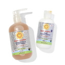 California Baby Super Sensitive Baby Shampoo And Conditioner Set | 100% Plant-Based | 19Oz Unscented Body Wash + 8.5Oz Fragrance Free Conditioner |