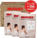 Huggies Skin Essentls Gigajrpk Diaper Sz3 58