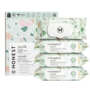 The Honest Company Clean Conscious Multi-Use Wipes | Hypoallergenic + Unscented For Sensitive Skin | Over 99% Water, Compostable, Plant Based, Baby Wipes | Sunburst, 864 Count