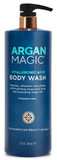 Argan Magic Hyaluronic Acid Body Wash - Cleanses, Refreshes & Softens With Hydrating Hyaluronic Acid And Nourishing Argan Oil | Paraben Free, Cruelty Free (32 Fl Oz)