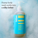 Bliss Soapy Suds & Fab Foaming 2-In-1 Cleanser - Hydrating & Cleansing Daily Use Skincare - Clean, Vegan, Cruelty-Free Body & Face Wash