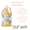 BrittanieS Pure Castile Liquid Soap Refill, Frankincense, 12 Ounce | Dish Soap, Hair & Body, Home, Gentle And Pure, Made With Natural Luxurious Oils, Vegan & Gluten Free Non-Gmo