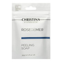 Christina Rose De Mer Peeling Soap - 30G - Aha Exfoliating Face Wash With Coral Powder To Remove Dead Cells & Open Keratin Plugs - For Combination, Dry, Normal, & Oily Skin Types