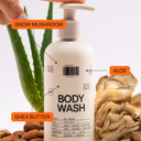 Dedcool Xtra Milk Body Wash Refill  Hydrating & Skin Barrier-Boosting Formula With Snow Mushroom, Shea Butter, And Aloe | Non-Toxic, Vegan, Carbon-Neutral