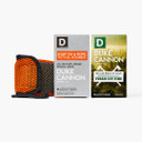 Duke Cannon Supply Co. Soap & Scrubber Bundle - Lump Of Coal Soap Bar (Bergamot & Black Pepper Scent) & Tactical Soap Pouch Holder, 10 Oz. (2 Piece Set)