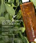 Fitglow Beauty Cloud Body Wash | Barrier-Protecting Hydrating Gel Cleanser With Ceramides + Cloudberry | Multi-Use For Body, Face & Hair | Gentle, Non-Stripping | 500Ml / 16Oz