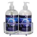Reef Luxury Shea And Cocoa Butter With Sea Kelp Extract (Soap And Lotion Set In Caddy)