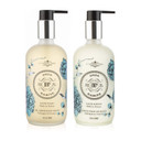La Chatelaine Hand Wash & Lotion Set | Sulfate Free | Frosted Glass Bottles | Nourishing Shea Butter Formula | Natural And Organic | Made In France | 2 X 8.1 Oz. (Shea)