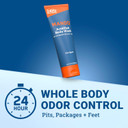 Mando Odor Shield Body Wash - 24 Hour Control - Removes Odor Better Than Soap - Sls Free And Paraben Free, Skin Safe - 8.5 Ounce (Unscented)