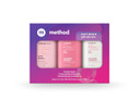 Method Body Wash And Hair Care Gift Set, Pure Peace, 3.4 Oz Travel Size Bottles