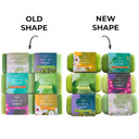 O Naturals 100% Natural Bar Soap - Gift Set - Organic Ingredients & Essential Oils - Spa Gifts For Women & Men, Body Wash & Face Soap - 6Pc Green Tea Soap Collection