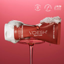 Voesh Exfoliating Sugar Scrub & Body Wash With Plant-Derived Ahas & Vegan Probiotics - Black Tea & Rosé