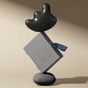 Voesh Gua Sha Cleansing Bar - Niacinamide, Vegan Probiotics, Rosemary Oil & Charcoal Powder - Cruelty Free, Clean Ingredients & Organic Extracts - (3.7Oz Bar)