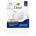Dove Beauty Bar Soap Original 24 Count For Soft, Smooth Skin, With 1/4 Moisturizing Cream 3.75 Oz