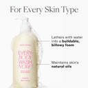 Josie Maran Everybody Wash Now! Shower Gel - Moisturizing Body Wash & Moisture Mousse With Argan Oil - All-Over Hydrating Cleanser With Coconut-Derived Surfactants - Tropical Mango (16 Oz)