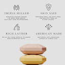 Caswell-Massey Sandalwood Natural Bar Soap For Men & Women, Moisturizing Body Soap Bar For All Skin Types, Made With Essential Oils & Plant-Based Formula For Soft Skin, Made In Usa, 5.8 Oz