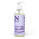 Dr. Natural 3-In-1 Tear-Free Baby Plus Kids Soap - Head-To-Toe Soap And Shampoo - Sensitive Skin Moisturizing Body Wash - Lavender - 16 Oz