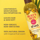 Burt'S Bees Shea + Tropical Fruit Luminous Body Oil, Non-Greasy, Antioxidant Rich For Glowing Skin, Non-Irritating, Natural Origin Skin Care, 8 Oz