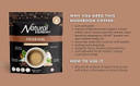 Natural Traditions Focus Fuel Mushroom Coffee - Lions Mane Instant Coffee Blend With Adaptogens, C8 Mct & Plant Based Omega 3 Supplement - 140G/5Oz