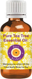 Deve Herbes Pure Tea Tree Essential Oil (Melaleuca Alternifolia) Steam Distilled 50Ml (1.06 Oz) Deve Herbes Pure Tea Tree Essential Oil (Melaleuca Alternifolia) Steam Distilled 50Ml (1.06 Oz)