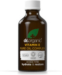 Dr. Organic Vitamin E Pure Oil Complex | Nourishes And Protects Skin, Enhances Elasticity, Natural, Certified Organic, Paraben & Sls-Free, 50 Ml / 1.7 Fl Oz