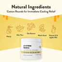 Eczema Honey Itch Cooling Face & Body Rounds & Oatmeal Body Lotion - Bundle For Sensitive & Dry Skin - Cruelty Free