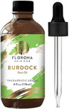 Florona Burdock Root Oil 100% Pure & Natural - 4 Fl Oz, For Hair, Face & Skin Care