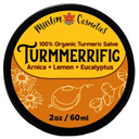 Organic Turmeric Salve | Arnica & White Turmeric Balm | Ginger + Lemon + Eucalyptus Rub | Moisturizer|| Made In Canada - Muslim Cosmetics - Turmmerrific 2Oz