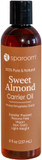 Sparoom 100% Pure And Natural Carrier Oil, Hair And Skin Moisturizer, Aromatherapy And Massage Oil Base For Essential Oils, 8 Ounces, Sweet Almond Oil