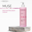 -Christina- Muse Enchanting Body Cream With Hyaluronic Acid | 24Hr Care For All Skin Types | Quick Absorption, Delicate Fragrance 300Ml
