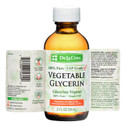 De La Cruz Vegetable Glycerin, 100% Pure Liquid Glycerine Usp Grade For Hair, Skin And Diy Projects, Glass Bottle, 2 Fl. Oz