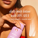 First Aid Beauty - Kp Smoothing Body Lotion With 10% Aha, Chemically Exfoliates & Moisturizes With Urea, Colloidal Oatmeal & Ceramides, Deep Hydration + Helps Reduce Keratosis Pilaris Bumps, 6 Oz