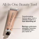 Josie Maran Intensive Creamy Oil - Multi-Tasking Skin Moisturizer & Everything Balm For Dry Lips, Elbows & Full Body Care - Powered By Argan Oil (2.2 Fl Oz)