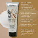 Vitabath Heavenly Coconut Creme Moisturizing Body Cream - Soothing Hydration Vitamin & Nutrient Skin Care - Replenishing All Over Dry Skin Lotion Moisturizer For Women & Men - 8 Ounce