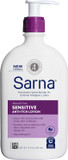 Sarna Sensitive Anti-Itch Lotion, Steroid-Free, Fragrance-Free, Vegan, Hypoallergenic, National Eczema Association Accepted, 1% Pramoxine Hydrochloride, 12 Oz