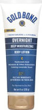 Gold Bond Overnight Deep Moisturizing Lotion, 8 Oz., Skin Therapy Lotion With Calming Scent
