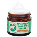 Whipped Tallow Balm (Unscented) - 100% Grass-Fed Beef Tallow And Infused With Organic Sunflower Oil For Total Body Use On Dry Skin, Sunburns, Eczema And Rashes (2Oz)