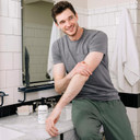 Marlowe. No. 002 Santal Body Lotion 8 Oz, Moisturizing & Nourishing Daily Dry Skin Lotion For Men, Made With Hydrating Natural Aloe Vera, Non-Oily, Warm Amber, Sandalwood & Citron Scent, Vegan