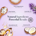 Magnesium Body Lotion [Natural & Vegan] - Topical Magnesium Chloride Cream Lotion Support For Sleep, Bone, Heart & Muscle Health - Lavender - Made In Uk & Safe For Kids