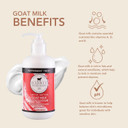 Dionis Goat Milk Hydrating Skincare Cream, Rich & Creamy Daily Moisturizing Love Scented Body Lotion For Dry Skin, Made In The Usa, Cruelty-Free & Paraben-Free, 8.5 Oz Bottle