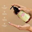 Aleavia Grapefruit Lemongrass Prebiotic Body Lotion  Lightly Scented, All-Natural Moisturizing Body Lotion With Organic Essential Oils  12 Oz