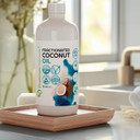 Premium Nature Fractionated Coconut Oil Massage Oil Carrier Oil For Essential Oils Mixing Dry Skin Moisturizer Fractionated Coconut Oil For Essential Oils For Skin Coconut Massage Oil 32 Oz