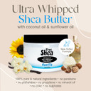 Moisturizing African Whipped Shea Butter, Vanilla, All-Natural Skincare Must-Have, Made From Unrefined Raw Shea Butter Enriched With Sunflower & Coconut Oil For Skin, No Parabens, 8 Oz